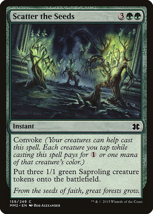 Scatter the Seeds (159) - Modern Masters 2015 - Game On