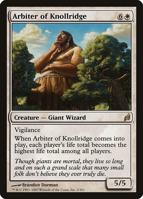 Arbiter of Knollridge (2) - Lorwyn - Game On