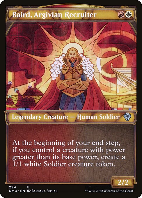 Baird, Argivian Recruiter (294) - SHOWCASE (Foil) - Dominaria United - Game On