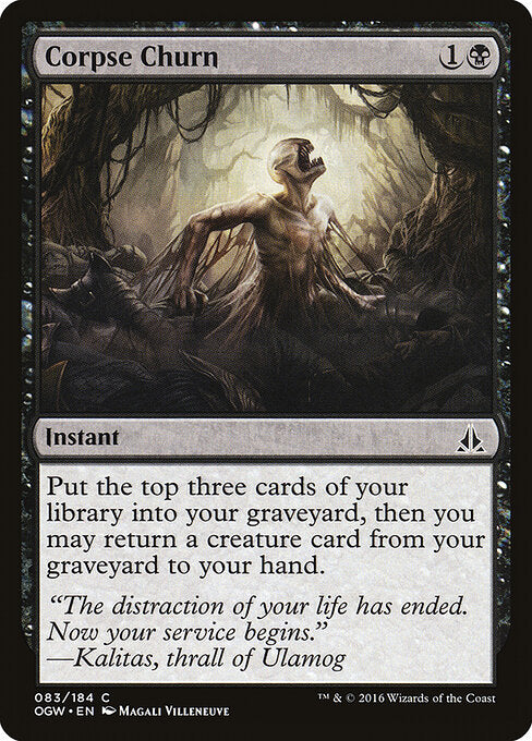 Corpse Churn (83) (Foil) - Oath of the Gatewatch - Game On