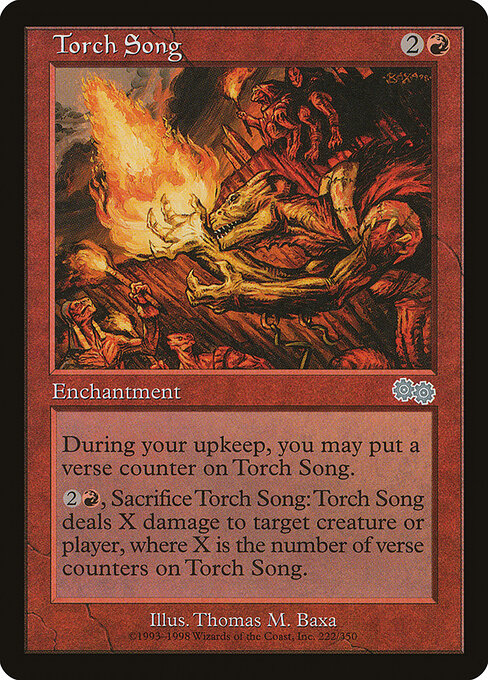 Torch Song (222) - Urza's Saga - Game On