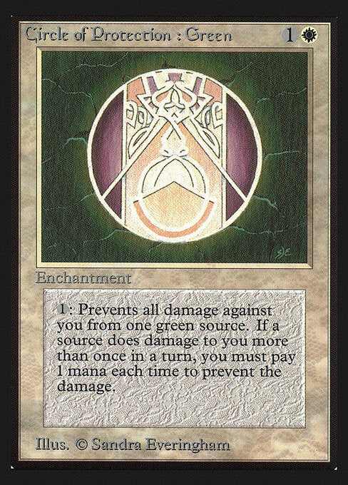 Circle of Protection: Green (12) - Collectors' Edition - Game On