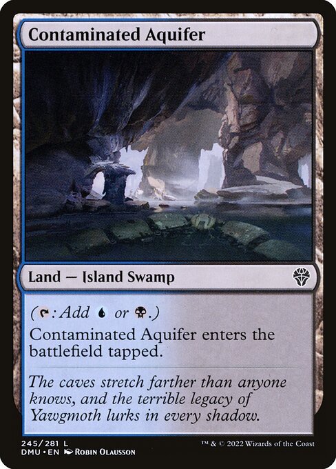 Contaminated Aquifer (245) (Foil) - Dominaria United - Game On