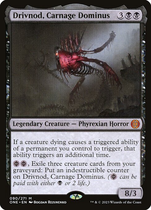 Drivnod, Carnage Dominus (90) (Foil) - Phyrexia: All Will Be One - Game On
