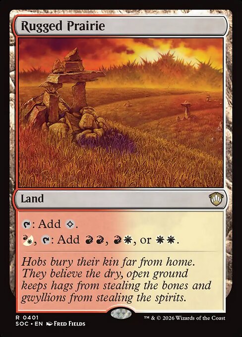 Rugged Prairie (401) - Secrets of Strixhaven Commander - Game On