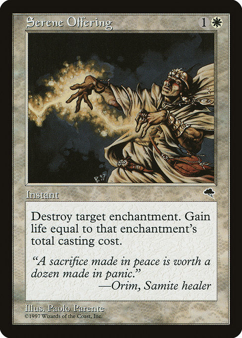 Serene Offering (40) - Tempest - Game On