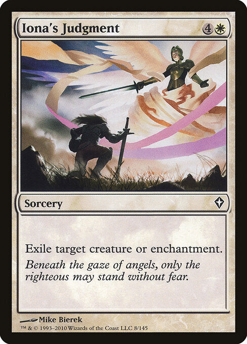 Iona's Judgment (8) (Foil) - Worldwake - Game On