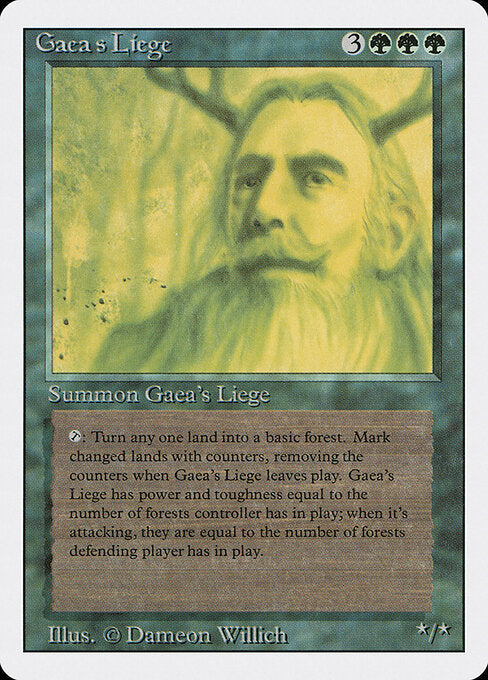 Gaea's Liege (198) - Revised Edition - Game On