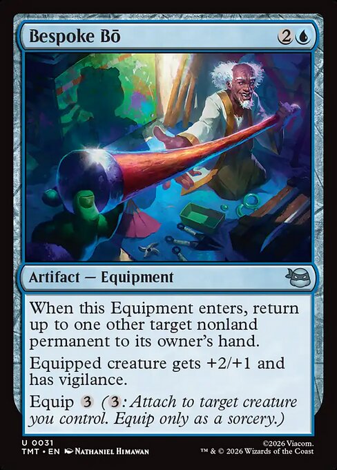 Bespoke Bō (31) (Foil) - Teenage Mutant Ninja Turtles - Game On