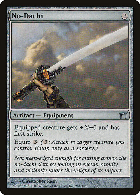 No-Dachi (264) (Foil) - Champions of Kamigawa - Game On