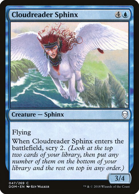 Cloudreader Sphinx (47) (Foil) - Dominaria - Game On