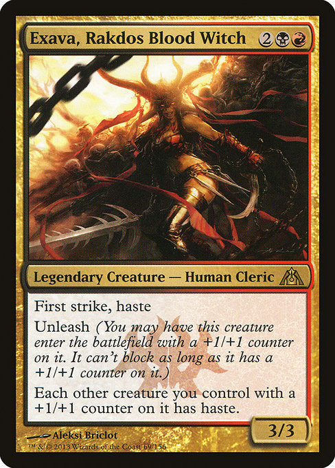 Exava, Rakdos Blood Witch (69) (Foil) - Dragon's Maze - Game On