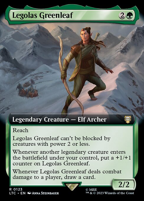 Legolas Greenleaf (123) - EXTENDED ART - Tales of Middle-earth Commander - Game On