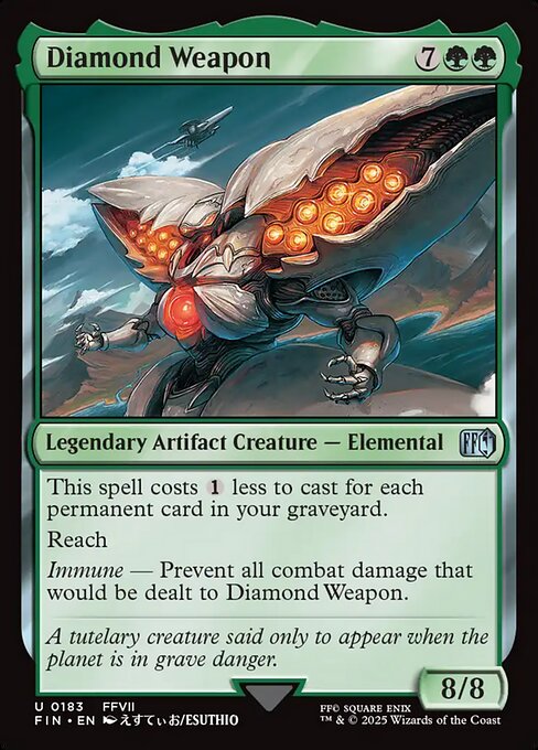 Diamond Weapon (183) (Foil) - Final Fantasy - Game On