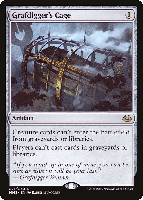 Grafdigger's Cage (221) - Modern Masters 2017 - Game On