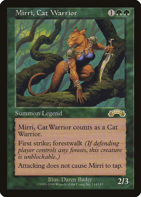 Mirri, Cat Warrior (114) - Exodus - Game On