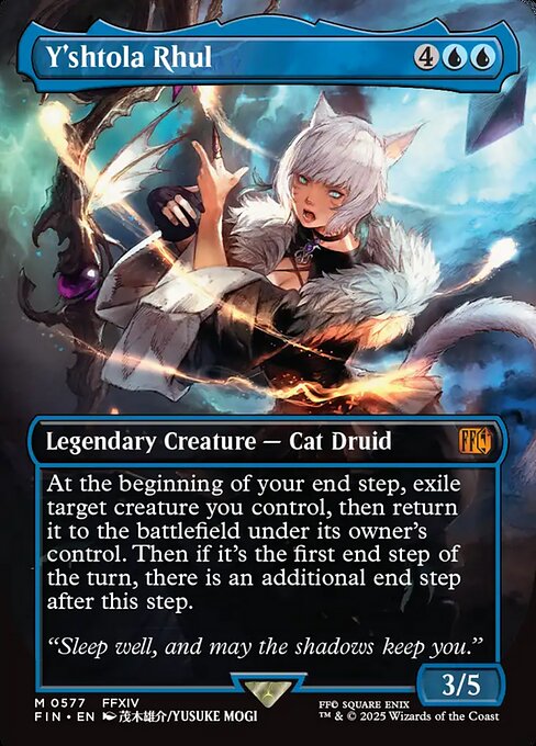 Y'shtola Rhul (577) - BORDERLESS - FULL ART (Foil) - Final Fantasy - Game On