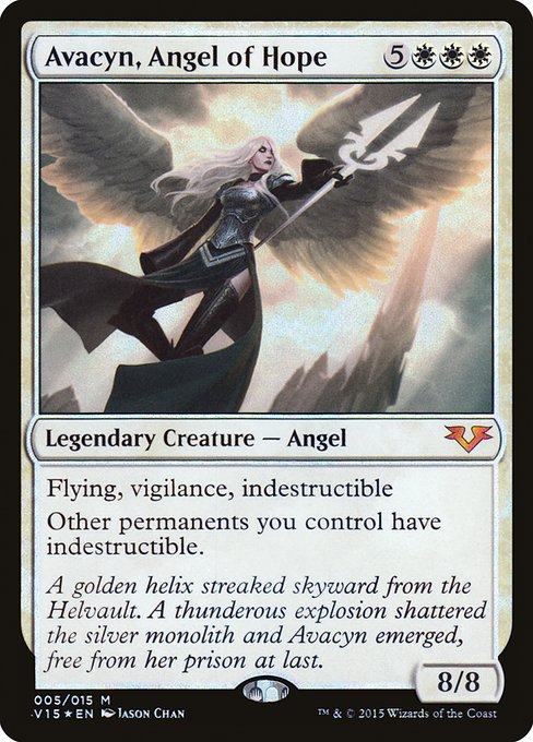 Avacyn, Angel of Hope (5) (Foil) - From the Vault: Angels - Game On