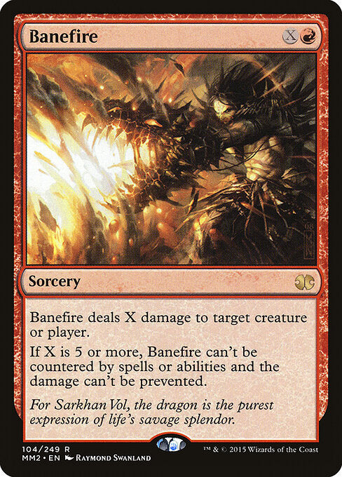 Banefire (104) - Modern Masters 2015 - Game On