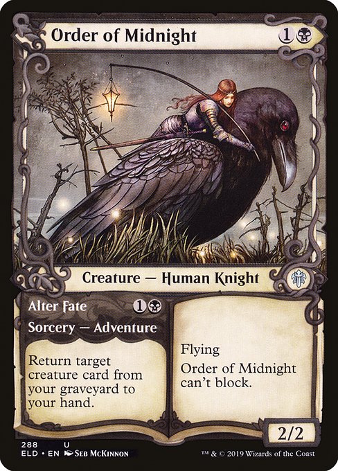 Order of Midnight // Alter Fate (288) - SHOWCASE - Throne of Eldraine - Game On