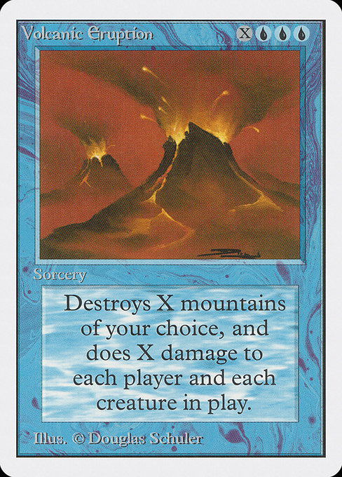 Volcanic Eruption (89) - Unlimited Edition - Game On