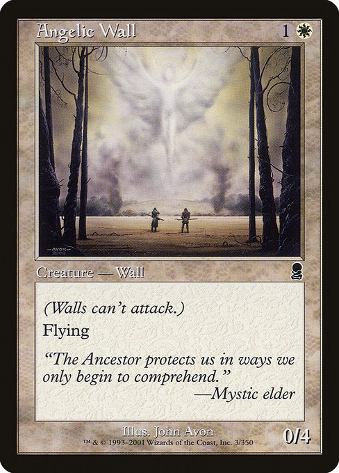 Angelic Wall (3) (Foil) - Odyssey - Game On