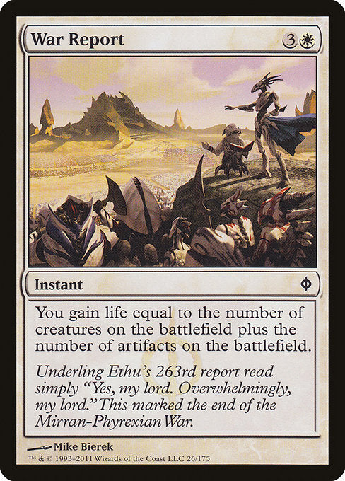 War Report (26) - New Phyrexia - Game On