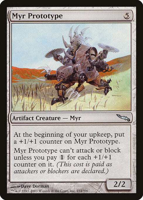 Myr Prototype (214) - Mirrodin - Game On