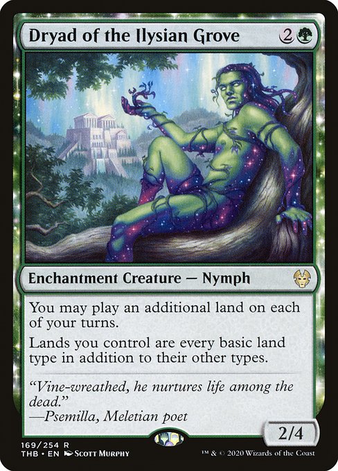 Dryad of the Ilysian Grove (169) - Theros Beyond Death - Game On