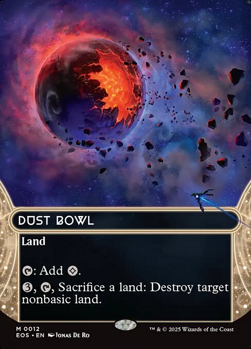 Dust Bowl (12) - BORDERLESS - FULL ART - Edge of Eternities: Stellar Sights - Game On