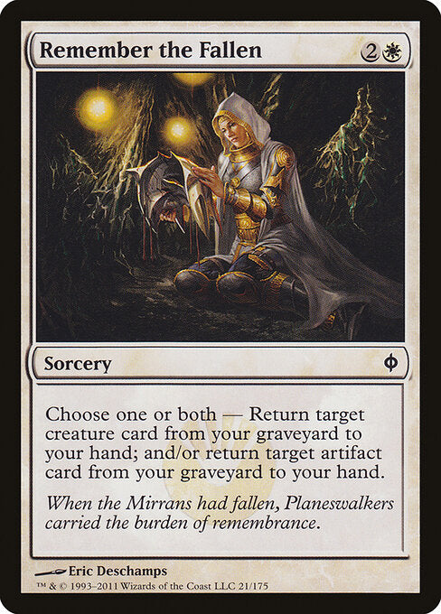 Remember the Fallen (21) (Foil) - New Phyrexia - Game On