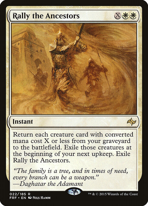 Rally the Ancestors (22) (Foil) - Fate Reforged - Game On