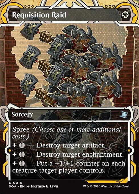 Requisition Raid (10) - BORDERLESS - Secrets of Strixhaven Mystical Archive - Game On