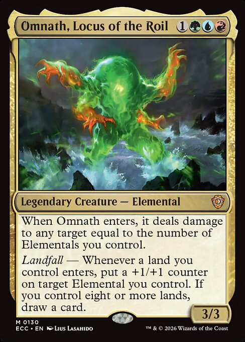Omnath, Locus of the Roil (130) - Lorwyn Eclipsed Commander - Game On