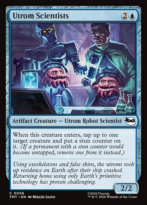 Utrom Scientists (56) (Foil) - Teenage Mutant Ninja Turtles - Game On