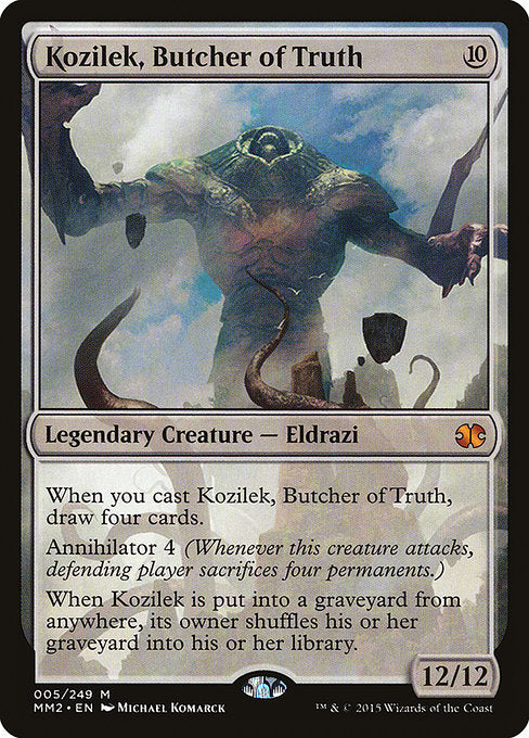Kozilek, Butcher of Truth (5) - Modern Masters 2015 - Game On
