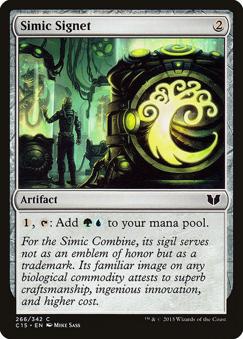 Simic Signet (266) - Commander 2015 - Game On