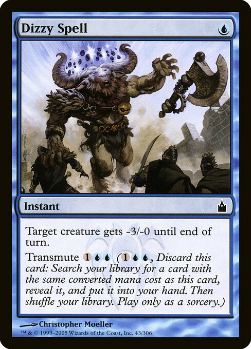 Dizzy Spell (43) (Foil) - Ravnica: City of Guilds - Game On