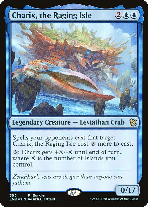 Charix, the Raging Isle (386) (Foil) - Zendikar Rising - Game On