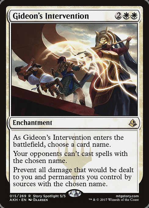 Gideon's Intervention (15) - Amonkhet - Game On
