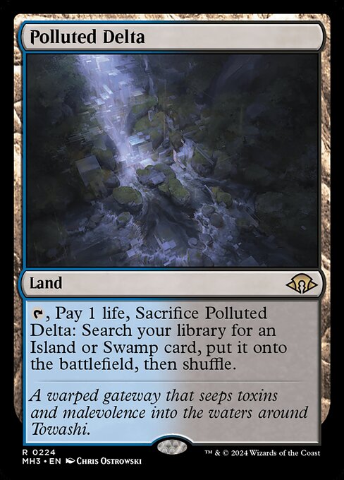 Polluted Delta (224) (Foil) - Modern Horizons 3 - Game On