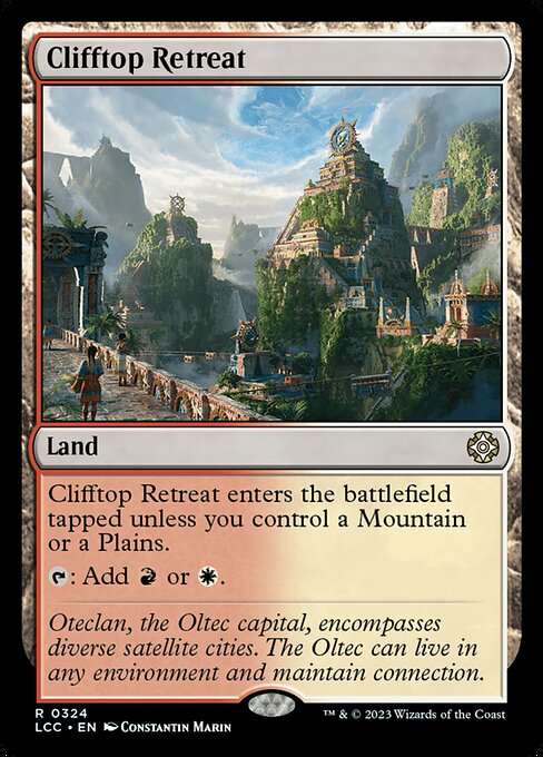 Clifftop Retreat (324) - The Lost Caverns of Ixalan Commander - Game On