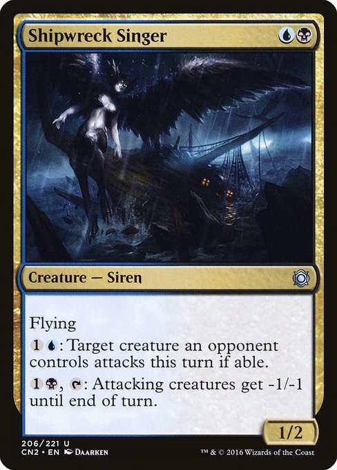 Shipwreck Singer (206) (Foil) - Conspiracy: Take the Crown - Game On