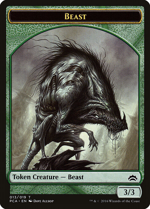 Beast (13) - Planechase Anthology Tokens - Game On