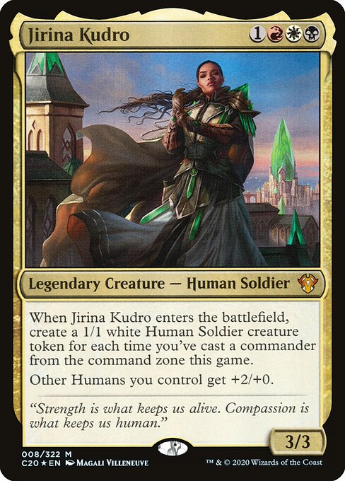 Jirina Kudro (8) (Foil) - Commander 2020 - Game On