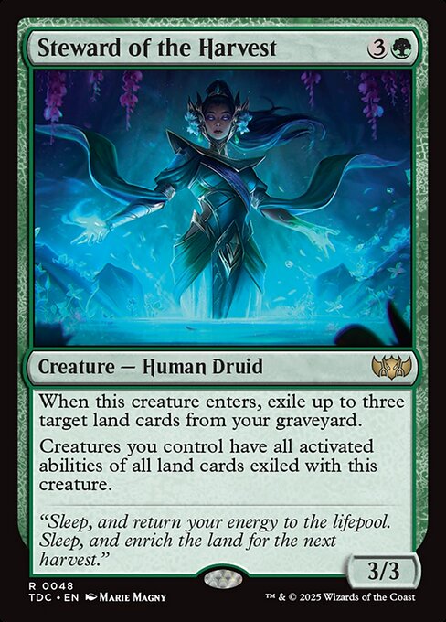 Steward of the Harvest (48) - Tarkir: Dragonstorm Commander - Game On