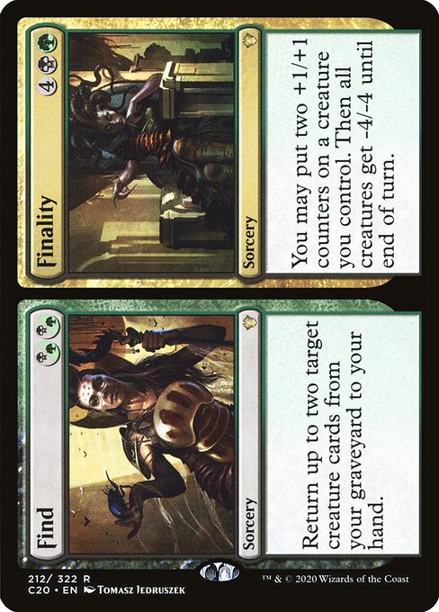Find // Finality (212) - Commander 2020 - Game On