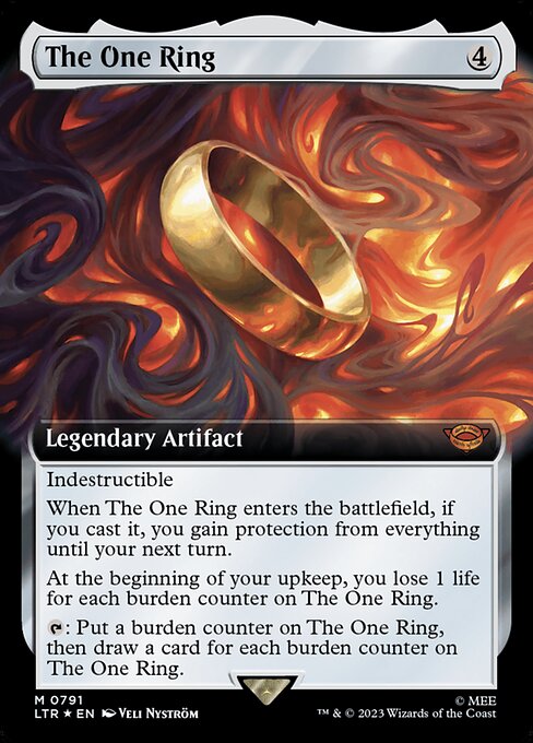 The One Ring (791) - EXTENDED ART (Foil) - The Lord of the Rings: Tales of Middle-earth - Game On