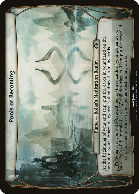Pools of Becoming (30) - OVERSIZE - Planechase Planes - Game On