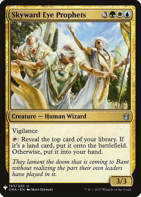 Skyward Eye Prophets (CMA-193) - The List - Game On